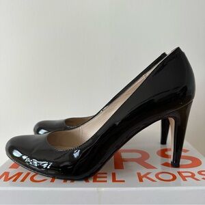 Michael Kors Glossy Black Heels